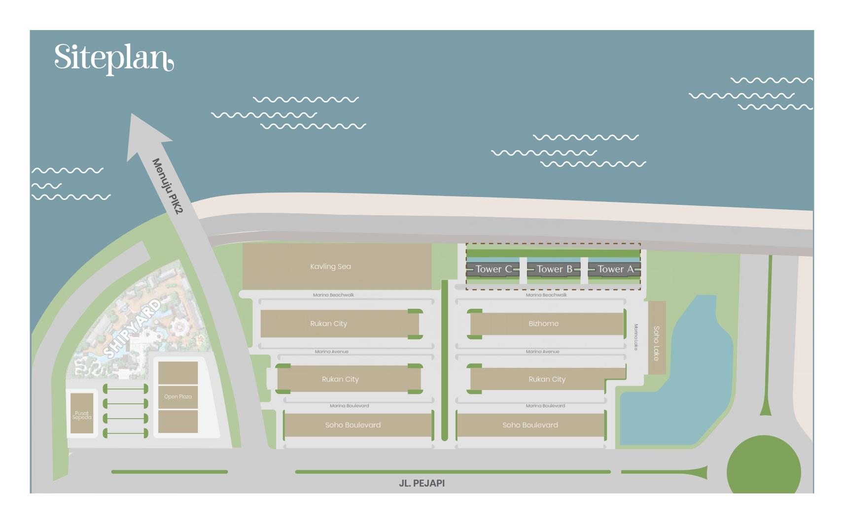 Siteplan Palm Beach Soho & Residence (1)
