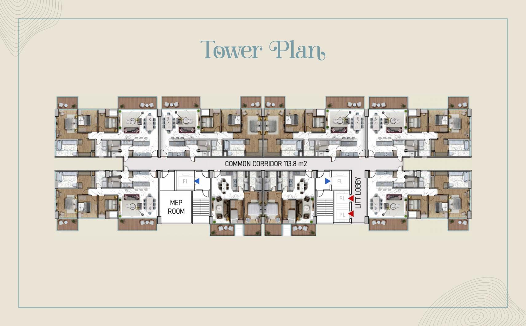 Tower Plan Palm Beach Soho & Residence (1)